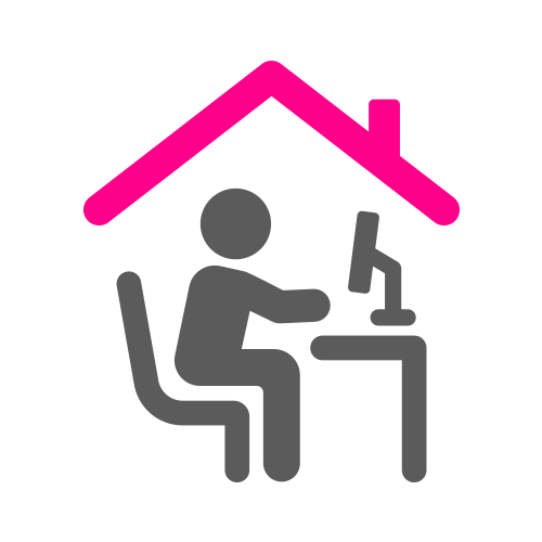 Möglichkeit zum Homeoffice bei hofmann CERAMiC